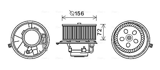 AVA QUALITY COOLING Salona ventilators RT8578